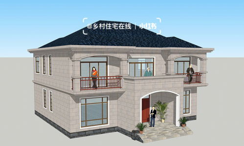 二層歐式別墅圖紙,50W不到就能搞定