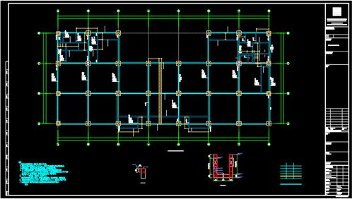 4層框架結(jié)構(gòu)工業(yè)廠房結(jié)構(gòu)施工圖紙免費(fèi)下載 混凝土結(jié)構(gòu)