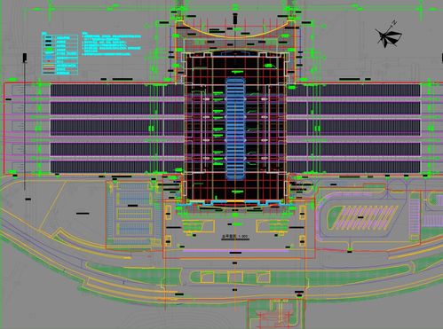 多層混凝土結(jié)構(gòu)火車站站房建筑施工圖紙免費下載 工業(yè) 農(nóng)業(yè)建筑