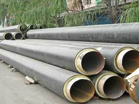 耐高溫聚氨酯保溫管\-聚氨酯熱水保溫管專業廠家-河北聚氨酯防腐保溫材料管道工程