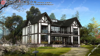 農(nóng)村房屋建筑效果圖首層239平方米