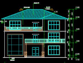 長12米寬7米農村房屋設計結構圖