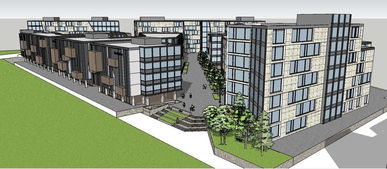 精品工業產業創業園工業產業園工廠房建筑工業建筑規劃su模型設計素材 建筑模型模型大全 18497087