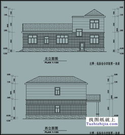 大平米別墅一層房屋建筑設計施工圖