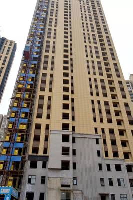 【工程進度】截止4月10日,朗曼最新工程進度,風雨無阻,工程如火如荼進行。