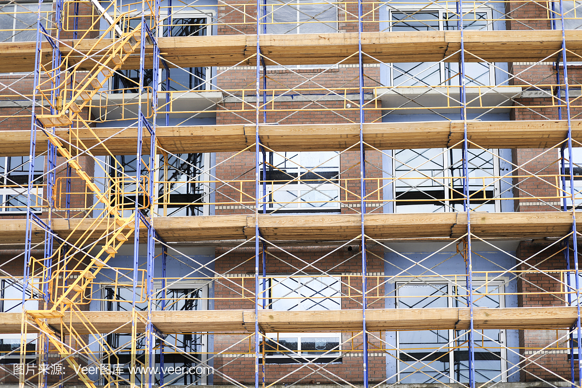 新的建筑,發展的公寓,公寓。