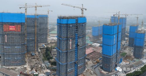 江北葛塘街道這個片區經濟適用房已完成首棟封頂,屆時可安置拆遷住戶2574戶